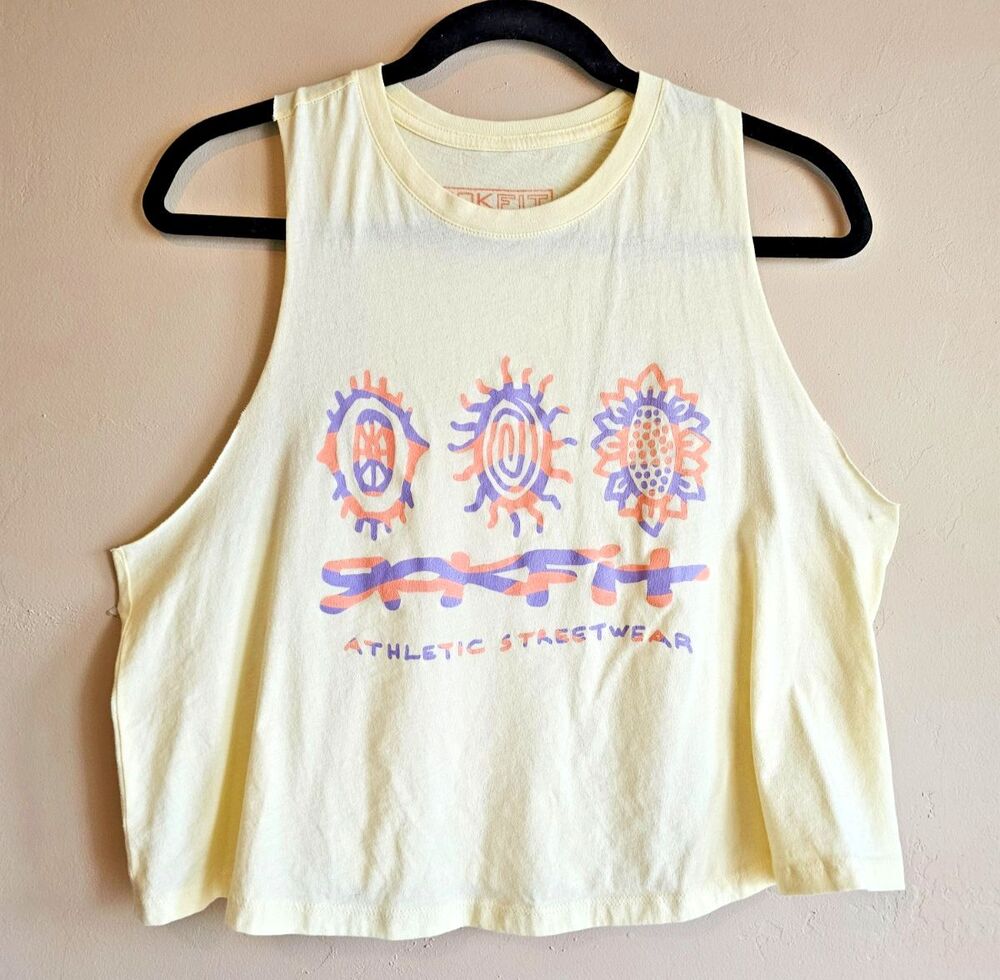 Womens Gym Tank Workout RokFit  Sedona Sz L